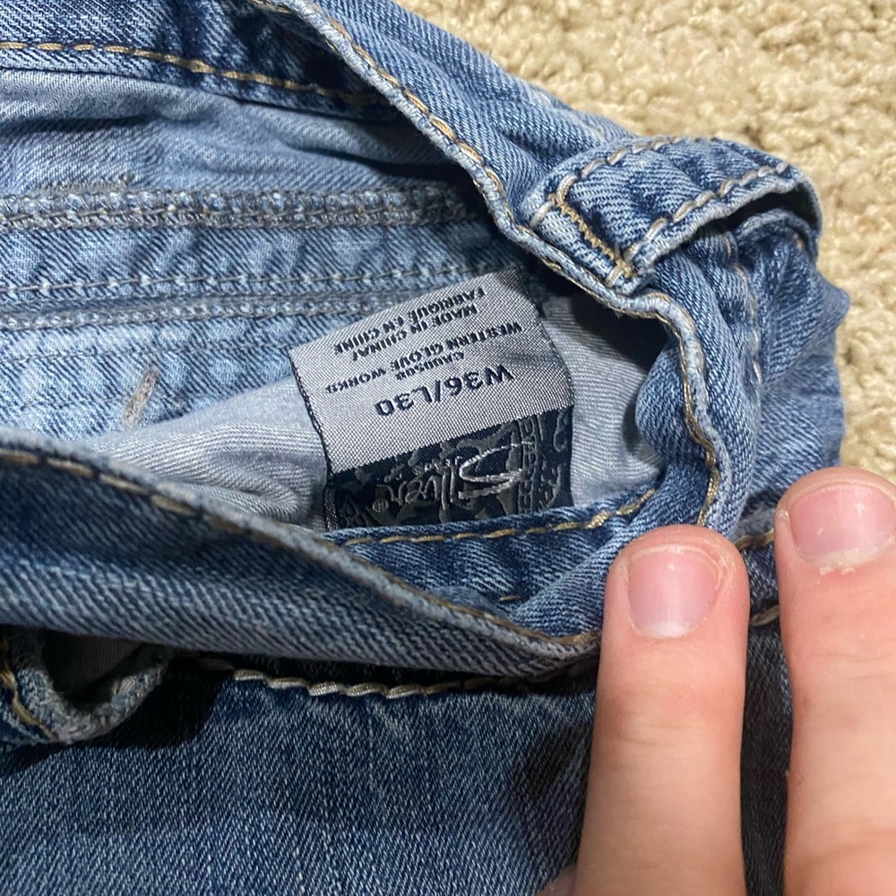Silver Jeans Light Blue Denim - Picture 3 of 4